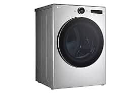 b5156  TurboSteam 7.4-cu ft Stackable Steam Cycle Smart Electric Dryer (BRUSHED STEEL) ENERGY STAR