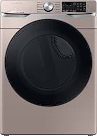 B5025  7.5-cu ft Stackable Steam Cycle Smart Electric Dryer (Champagne)  Samsung  DVE45B6300C  -- LIKE-NEW, NEAR PERFECT CONDITION