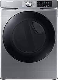 B5027  7.5-cu ft Stackable Steam Cycle Smart Electric Dryer (Platinum)  Samsung  DVE45B6300P  -- LIKE-NEW, NEAR PERFECT CONDITION