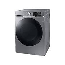1318-13  7.5-cu ft Stackable Steam Cycle Smart Electric Dryer (Platinum)  Samsung  DVE45B6300P  -- LIKE-NEW, NEAR PERFECT CONDITION