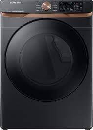 E531  7.5-cu ft Stackable Steam Cycle Smart Electric Dryer (Brushed Black) ENERGY STAR  Samsung  DVE50BG8300VA3  -- SCRATCH & DENT, GREAT CONDITION