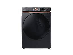 b3629  7.5-cu ft Stackable Steam Cycle Smart Electric Dryer (Brushed Black) ENERGY STAR  Samsung  DVE50BG8300VA3  -- SCRATCH & DENT, GREAT CONDITION
