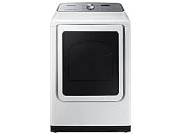 1201-24  7.4-cu ft Steam Cycle Smart Electric Dryer (White) Samsung DVE52A5500W  -- LIKE-NEW, NEAR PERFECT CONDITION