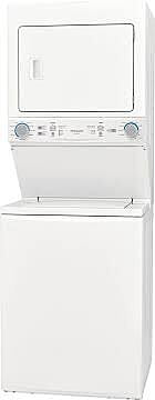 B4551  Electric Stacked Laundry Center with 3.9-cu ft Washer and 5.6-cu ft Dryer FRIGIDAIRE FLCE7522AW  -- SCRATCH & DENT, NEAR PERFECT CONDITION
