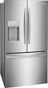 b3647  27.8-cu ft French Door Refrigerator with Ice Maker (Fingerprint Resistant Stainless Steel) ENERGY STAR  Frigidaire  FRFS282LAF  -- LIKE-NEW, NEAR PERFECT CONDITION