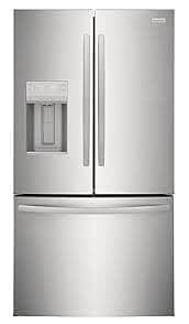 1331-55  27.8-cu ft French Door Refrigerator with Ice Maker, Water and Ice Dispenser (Fingerprint Resistant Stainless Steel) ENERGY STAR Frigidaire FRFS282LAF  -- SCRATCH & DENT, GREAT CONDITION