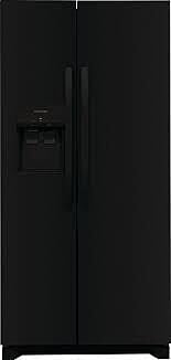 b3937  22.3-cu ft Side-by-Side Refrigerator with Ice Maker (Black) ENERGY STAR  Frigidaire  FRSS2323AB  -- SCRATCH & DENT, NEAR PERFECT CONDITION