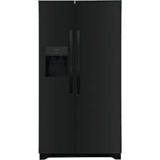 1318-18  25.6-cu ft Side-by-Side Refrigerator with Ice Maker (Black) ENERGY STAR  Frigidaire  FRSS2623AB  -- LIKE-NEW, GREAT CONDITION