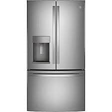 1322-21  27.7-cu ft French Door Refrigerator with Ice Maker (Fingerprint-resistant Stainless Steel) ENERGY STAR  GE  GFE28GYNFS  -- LIKE-NEW, GREAT CONDITION