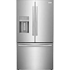 B3747  Gallery 27.8-cu ft French Door Refrigerator with Dual Ice Maker (Fingerprint Resistant Stainless Steel) ENERGY STAR  FRIGIDAIRE  GRFS2853AF  -- SCRATCH & DENT, GREAT CONDITION