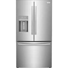 1318-24  27.8-cu ft French Door Refrigerator with Dual Ice Maker (Fingerprint Resistant Stainless Steel) ENERGY STAR  Frigidaire  GRFS2853AF  -- LIKE-NEW, GREAT CONDITION