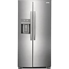 1332-37  22.3-cu ft Counter-depth Side-by-Side Refrigerator with Ice Maker (Fingerprint Resistant Stainless Steel) ENERGY STAR  Frigidaire  GRSC2352AF  -- LIKE-NEW, NEAR PERFECT CONDITION