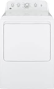 B4538  7.2-cu ft Reversible Side Swing Door Gas Dryer (White) GE GTD42GASJ3WW  -- SCRATCH & DENT, NEAR PERFECT CONDITION