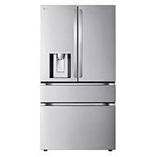 nil (lg1)  29 cu. ft. SMART Standard Depth MAX French Door Refrigerator with Full Convert Drawer in PrintProof Stainless Steel  LG  lf29h8330s  -- OPEN BOX, NEAR PERFECT CONDITION