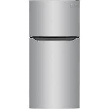 b3930  Garage-Ready 20-cu ft Top-Freezer Refrigerator (Fingerprint Resistant Stainless Steel)  Frigidaire  LFTR2045VF  -- LIKE-NEW, NEAR PERFECT CONDITION