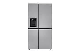 LG148  27 cu. ft. Side by Side Smart Refrigerator w/ Craft Ice, External Ice and Water Dispenser in PrintProof Stainless Steel  LG  LHSXS2706S  -- SCRATCH & DENT, GREAT CONDITION