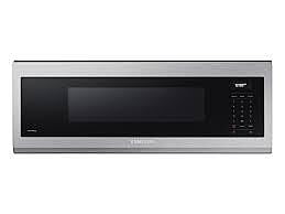B3801  Smart SLIM 1.1-cu ft 1100-Watt Smart Over-the-Range Microwave with Sensor Cooking (Fingerprint Resistant Stainless Steel)  Samsung  ME11A7710DS  -- OPEN BOX, NEAR PERFECT CONDITION