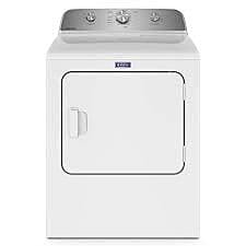 B4714  7-cu ft Side Swing Door Gas Dryer (White) Maytag MGD4500MW  -- SCRATCH & DENT, NEAR PERFECT CONDITION