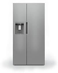 E237  26.3-cu ft Side-by-Side Refrigerator with Ice Maker (Stainless Steel)  Midea  MRS26D5AST  -- OPEN BOX, GOOD CONDITION