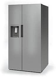 E626  26.3-cu ft Side-by-Side Refrigerator with Ice Maker (Stainless Steel)  MIDEA  MRS26D5AST  -- SCRATCH & DENT, NEAR PERFECT CONDITION