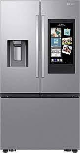 b4650  Mega Capacity 25-cu ft Counter-depth Smart French Door Refrigerator with Dual Ice Maker (Fingerprint Resistant Stainless Steel) ENERGY STAR Samsung RF27CG5900SR  -- LIKE-NEW, GREAT CONDITION