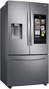 B3750  RF27T5501SR Samsung 3-Door Family Hub French Door Smart Refrigerator in Fingerprint Resistant Stainless Steel