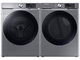 b4631  4.5-cu ft High Efficiency Stackable Steam Cycle Smart Front-Load Washer (Platinum) ENERGY STAR Samsung WF45B6300AP  -- LIKE-NEW, GREAT CONDITION