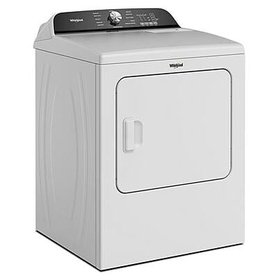 B3420  7-cu ft Steam Cycle Electric Dryer (White)  Whirlpool  WED6150PW  -- LIKE-NEW, NEAR PERFECT CONDITION