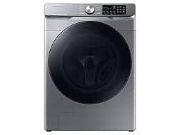 1331-37  4.5-cu ft High Efficiency Stackable Steam Cycle Smart Front-Load Washer (Platinum) ENERGY STAR Samsung WF45B6300AP  -- OPEN BOX, NEAR PERFECT CONDITION