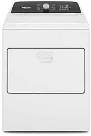 1331-25  7-cu ft Hamper DoorGas Dryer (White) Whirlpool WGD5010LW  -- SCRATCH & DENT, GREAT CONDITION