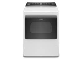 1201-31  7.4-cu ft Hamper DoorGas Dryer (White) Whirlpool WGD5100HW  -- LIKE-NEW, NEAR PERFECT CONDITION
