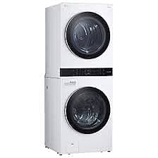 LG742  WashTower Electric Stacked Laundry Center with 4.5-cu ft Washer and 7.4-cu ft Dryer (ENERGY STAR) LG WKEX200HWA  -- SCRATCH & DENT, GREAT CONDITION