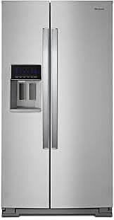 NIL(3)  28.4-cu ft Side-by-Side Refrigerator with Ice Maker (Fingerprint Resistant Stainless Steel)  WHIRLPOOL  WRS588FIHZ  -- SCRATCH & DENT, FAIR CONDITION