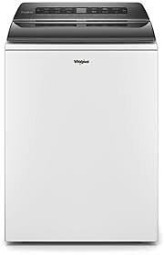 B4416  4.7-cu ft High Efficiency Agitator Top-Load Washer (White) Whirlpool WTW5105HW  -- LIKE-NEW, NEAR PERFECT CONDITION