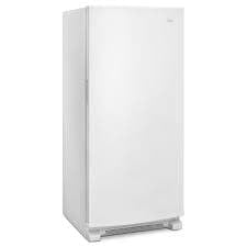 1331-40  17.7-cu ft Frost-free Upright Freezer (White) Whirlpool WZF34X18DW  -- LIKE-NEW, NEAR PERFECT CONDITION